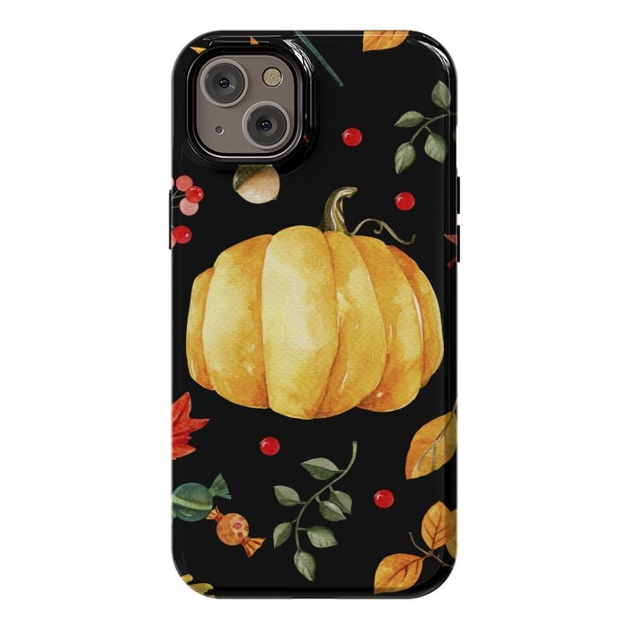 iPhone 14 Plus StrongFit pumpkin season by haroulita