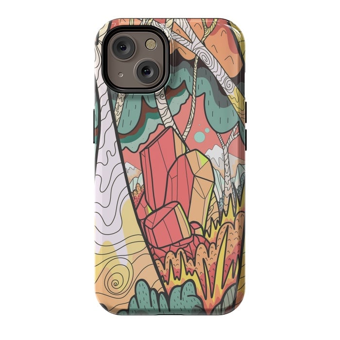 iPhone 14 StrongFit The autumn crystal by Steve Wade (Swade)