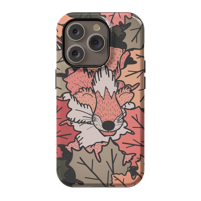 iPhone 14 Pro StrongFit The hidden fox by Steve Wade (Swade)