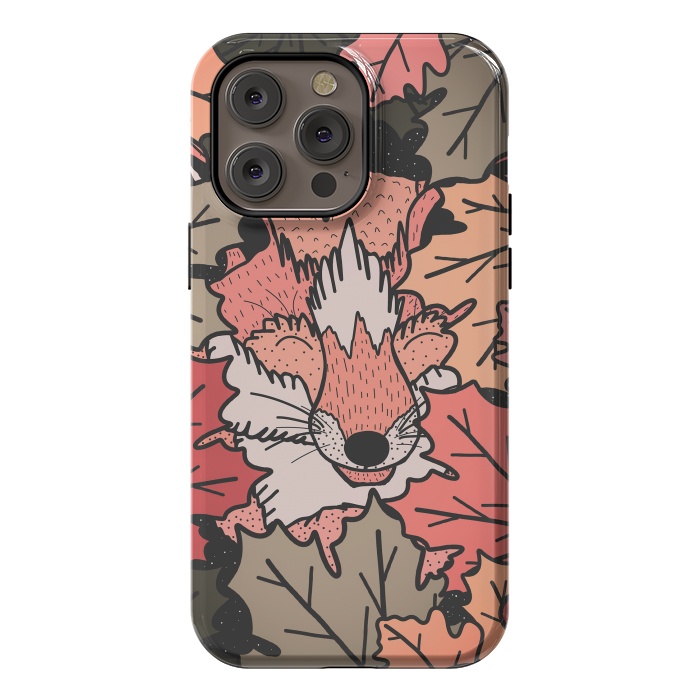 iPhone 14 Pro max StrongFit The hidden fox by Steve Wade (Swade)