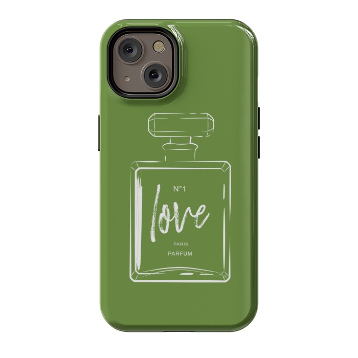 iPhone 14 StrongFit Green Love by Martina