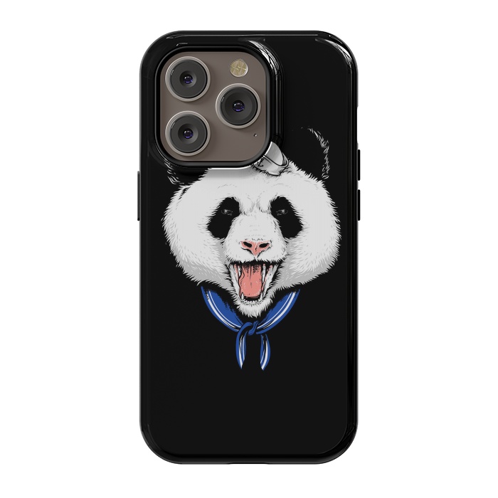 iPhone 14 Pro StrongFit Panda Sailor by Afif Quilimo