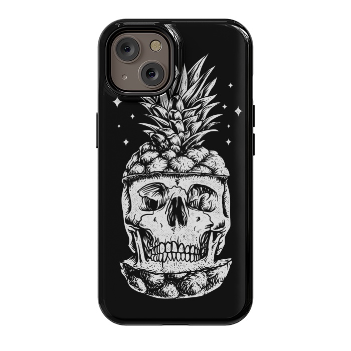 iPhone 14 StrongFit Skull Pineapple by Afif Quilimo