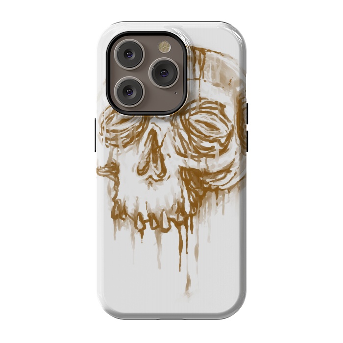 iPhone 14 Pro StrongFit Skull Coffee 1 by Afif Quilimo