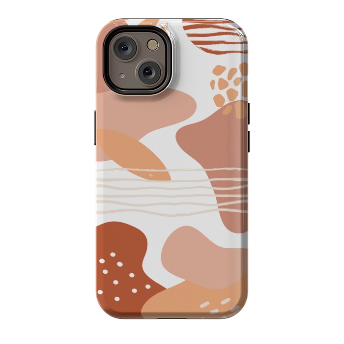 iPhone 14 StrongFit Terracotta earth by Martina