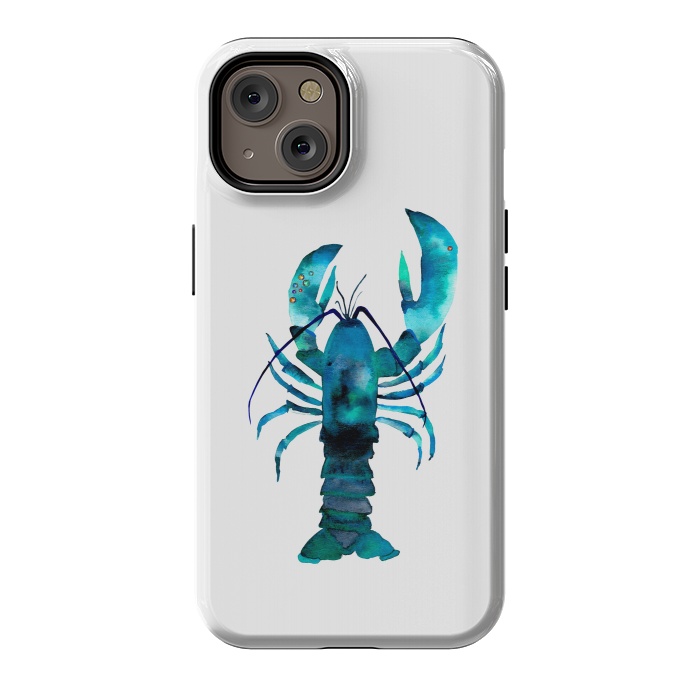 iPhone 14 StrongFit Blue Lobster by Amaya Brydon