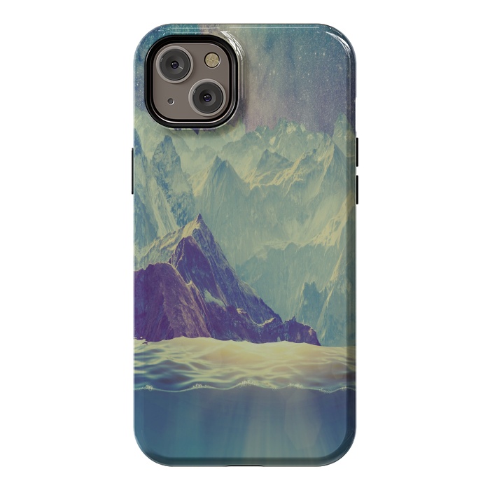 iPhone 14 Plus StrongFit Antarctica Heart by Joanna Vog