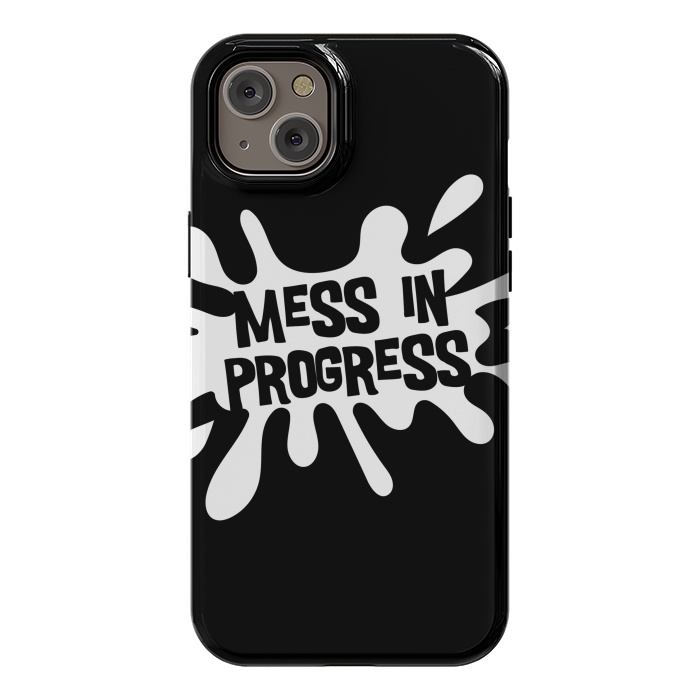 iPhone 14 Plus StrongFit Mess in Progress II by Majoih