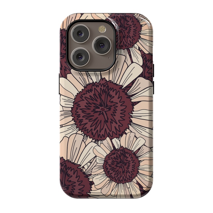 iPhone 14 Pro StrongFit Autumn flowers by Steve Wade (Swade)