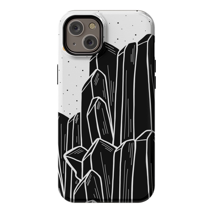 iPhone 14 Plus StrongFit The black cystal by Steve Wade (Swade)