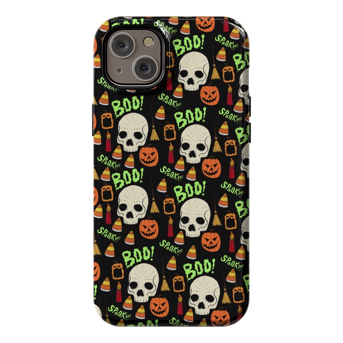 iPhone 14 Plus StrongFit Halloween pattern by Steve Wade (Swade)