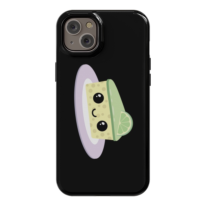 iPhone 14 Plus StrongFit Lime cheesecake by Laura Nagel
