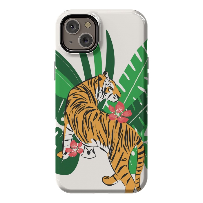 iPhone 14 Plus StrongFit Tiger 010 by Jelena Obradovic