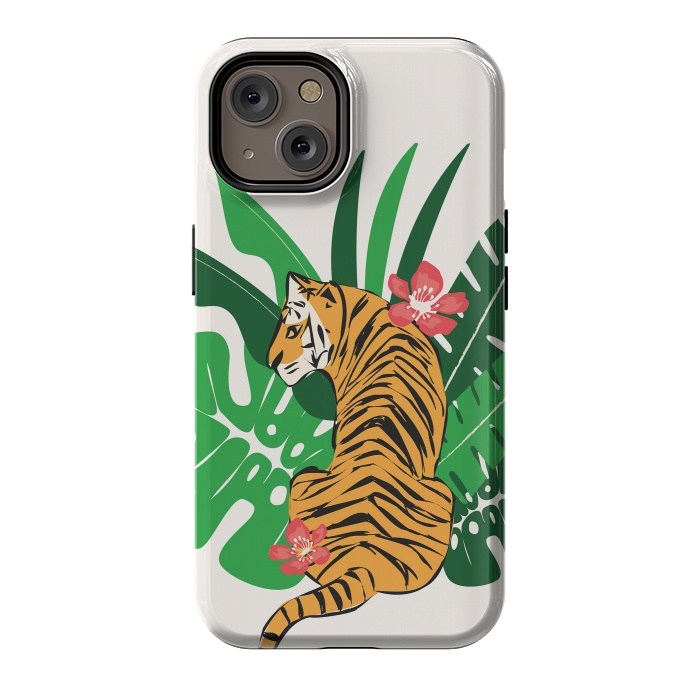 iPhone 14 StrongFit Tiger 011 by Jelena Obradovic