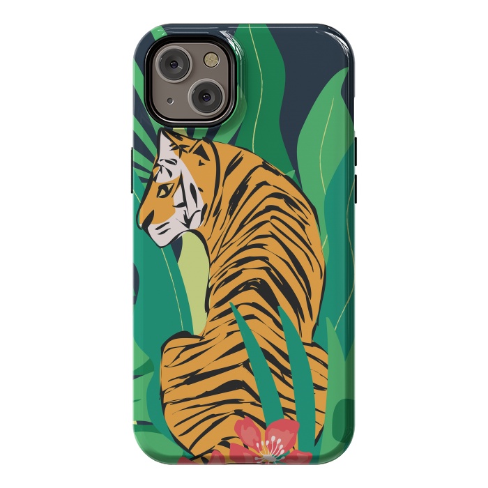 iPhone 14 Plus StrongFit Tiger 012 by Jelena Obradovic