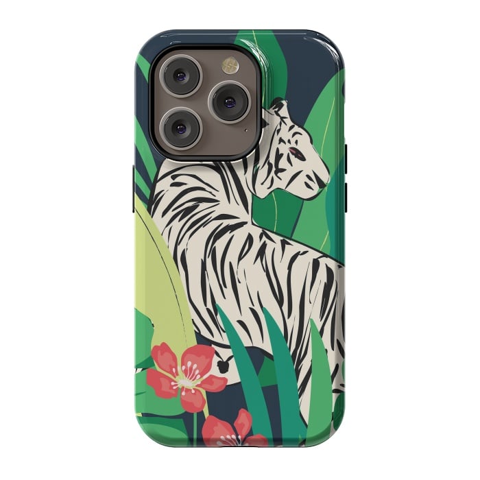 iPhone 14 Pro StrongFit Tiger 013 by Jelena Obradovic