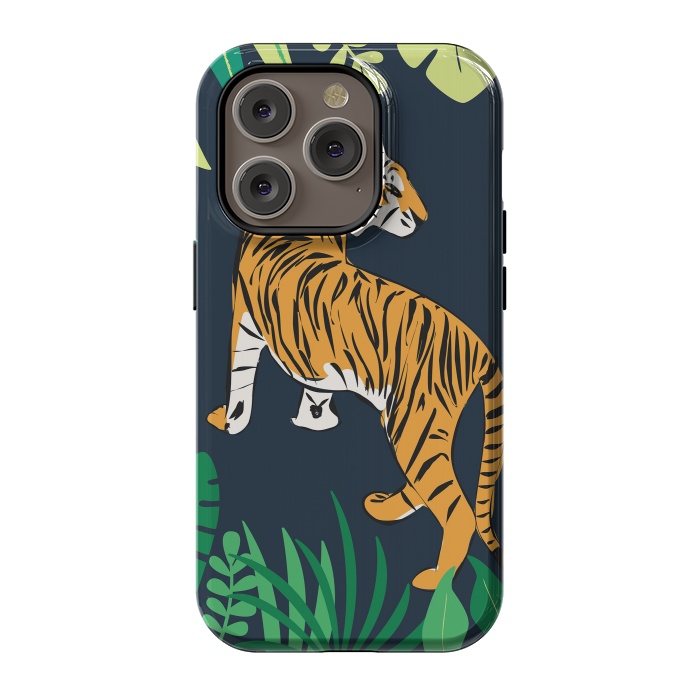iPhone 14 Pro StrongFit Tiger 015 by Jelena Obradovic