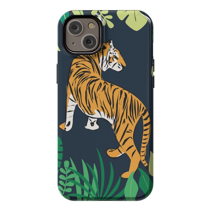 iPhone 14 Plus StrongFit Tiger 015 by Jelena Obradovic