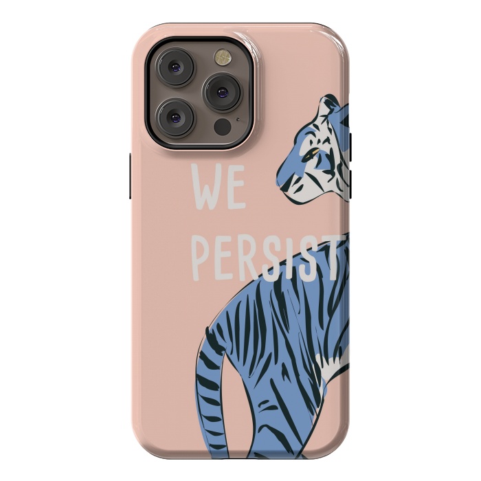 iPhone 14 Pro max StrongFit We persist! Pink by Jelena Obradovic