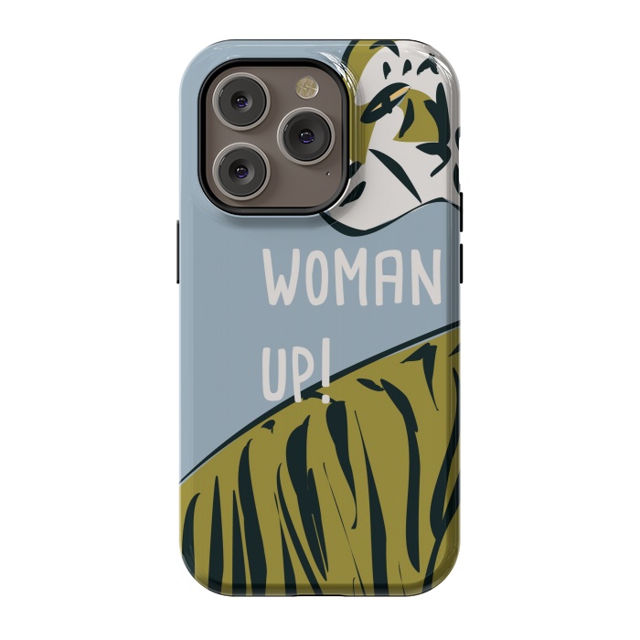 iPhone 14 Pro StrongFit Woman up by Jelena Obradovic