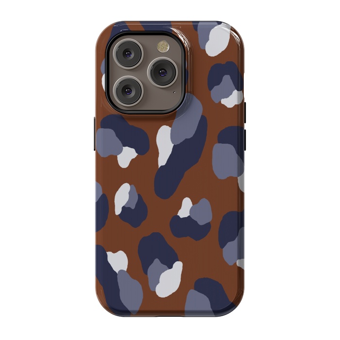 iPhone 14 Pro StrongFit Modern Brown by Joanna Vog
