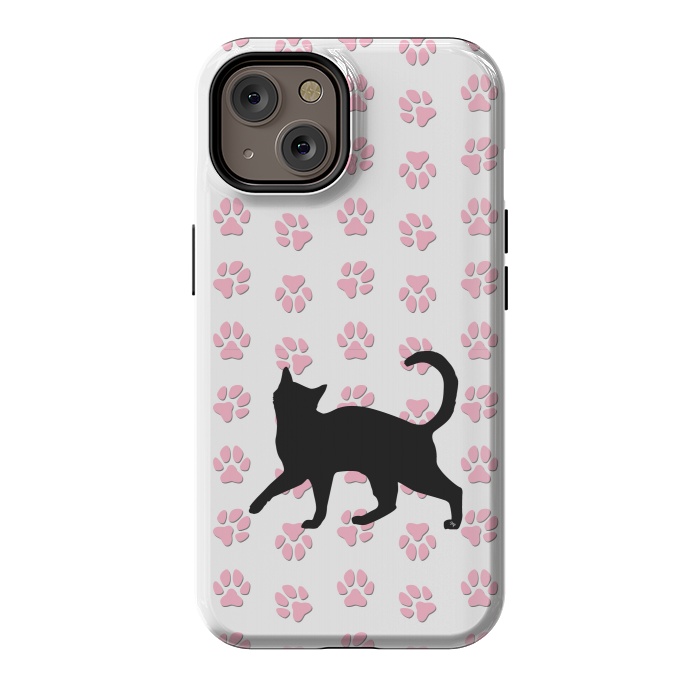 iPhone 14 StrongFit Kitty Cat by Martina