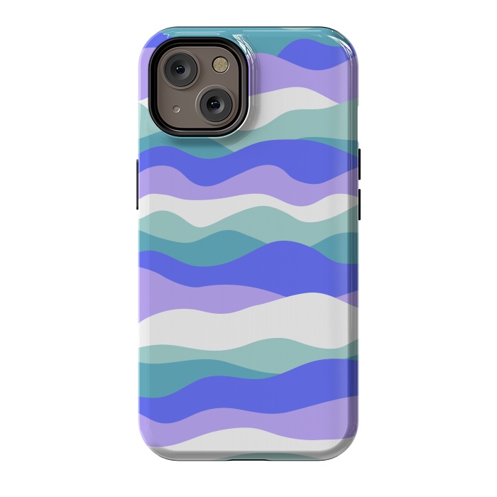 iPhone 14 StrongFit Blue waves by Martina