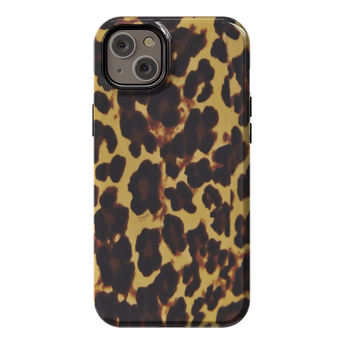 iPhone 14 Plus StrongFit Exotic-ReAL LeOparD by ''CVogiatzi.
