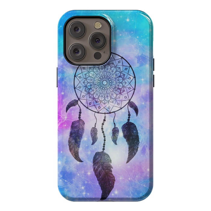 iPhone 14 Pro max StrongFit Galaxy dreamcatcher by Jms