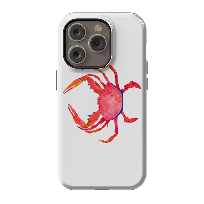 iPhone 14 Pro StrongFit Red Crab by Amaya Brydon