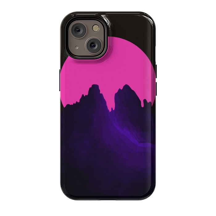 iPhone 14 StrongFit The great pink moon by Steve Wade (Swade)