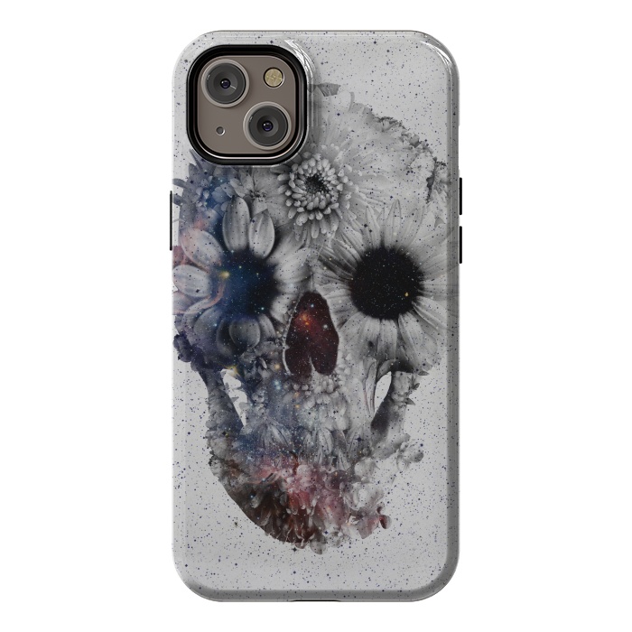 iPhone 14 Plus StrongFit Floral Skull 2 by Ali Gulec