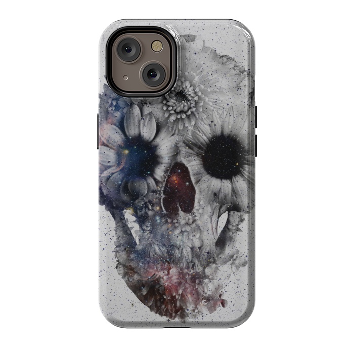 iPhone 14 StrongFit Floral Skull 2 by Ali Gulec