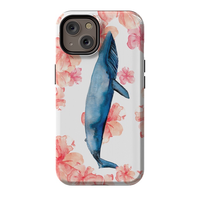 iPhone 14 StrongFit Floral Sea by Amaya Brydon