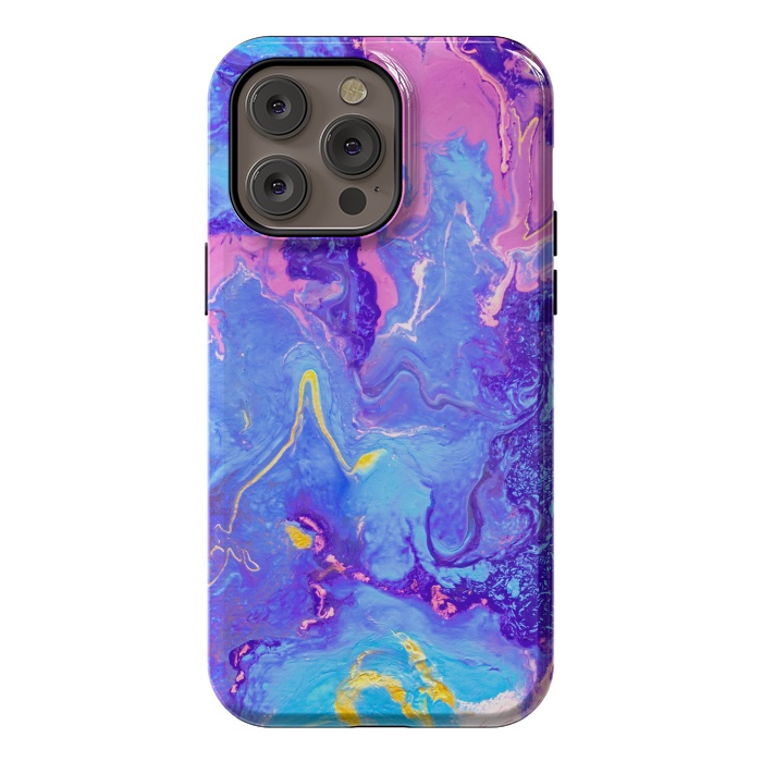 iPhone 14 Pro max StrongFit Colorful Modern Art by ArtsCase