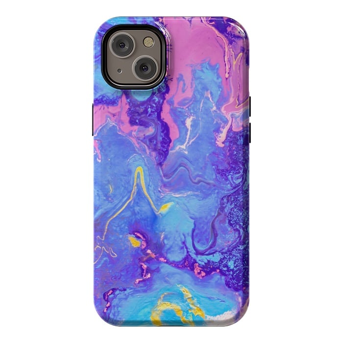 iPhone 14 Plus StrongFit Colorful Modern Art by ArtsCase