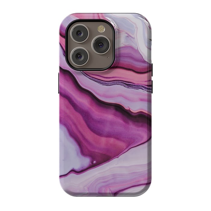 iPhone 14 Pro StrongFit Fluid Liquid Marble by ArtsCase