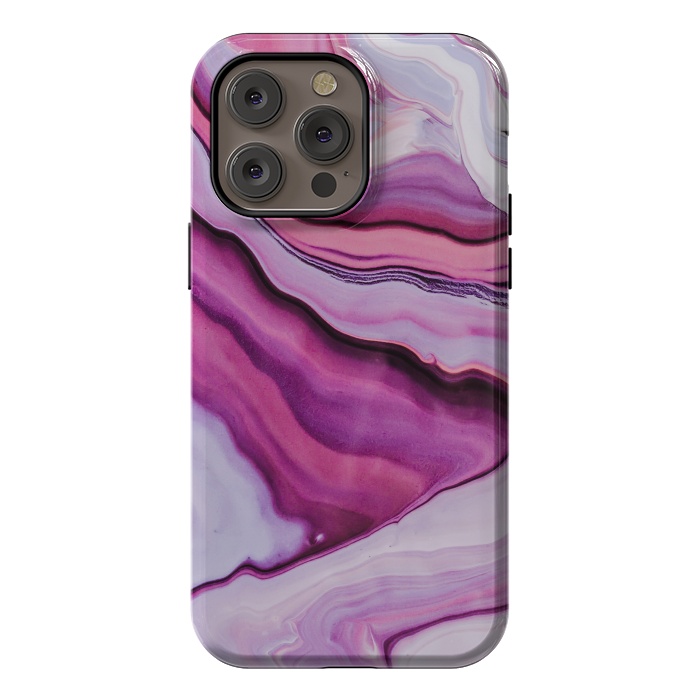 iPhone 14 Pro max StrongFit Fluid Liquid Marble by ArtsCase