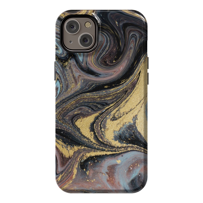 iPhone 14 Plus StrongFit Liquid Marble Design IV by ArtsCase