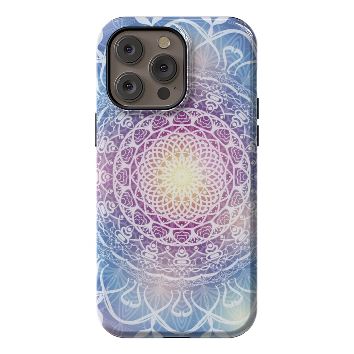 iPhone 14 Pro max StrongFit Abstract Mandala Design by ArtsCase