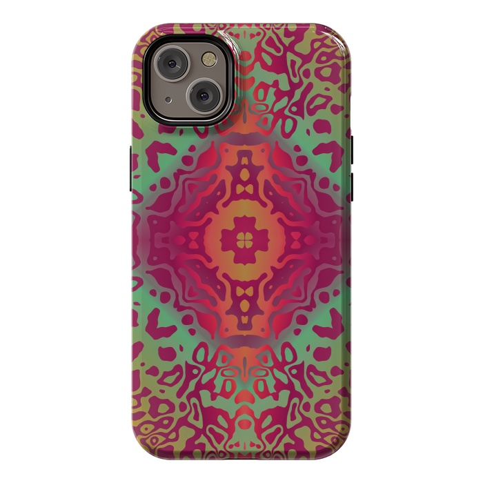 iPhone 14 Plus StrongFit Colorful Mandalas by ArtsCase