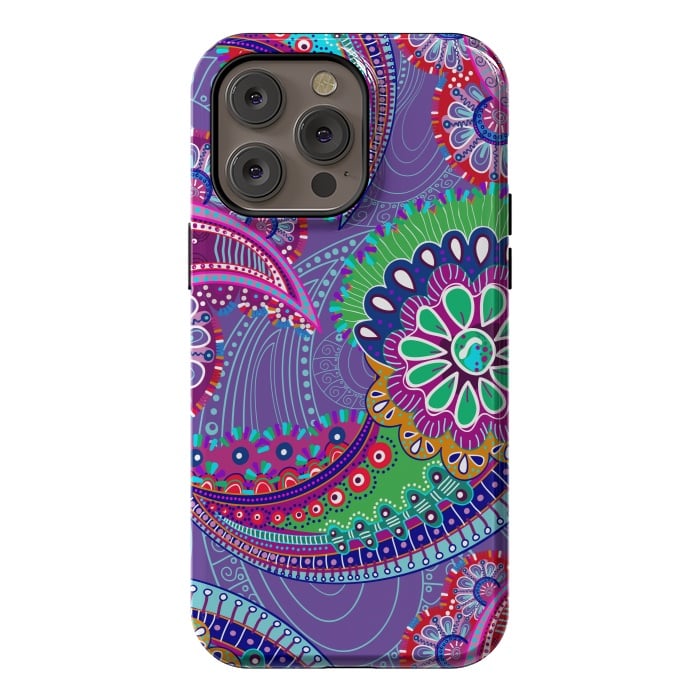 iPhone 14 Pro max StrongFit Paisley Modern Design by ArtsCase
