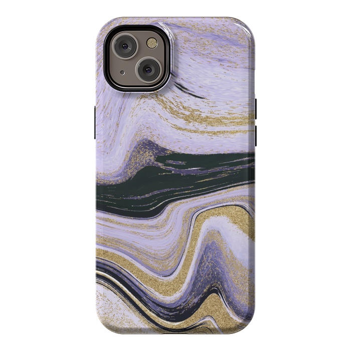 iPhone 14 Plus StrongFit Ink Painting Abstract Pattern by ArtsCase