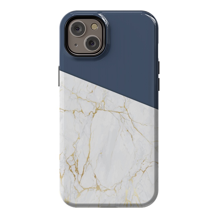 iPhone 14 Plus StrongFit Marble Design III by ArtsCase