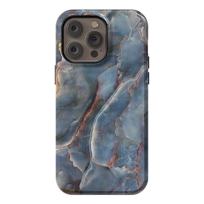 iPhone 14 Pro max StrongFit Marble Design VIII by ArtsCase