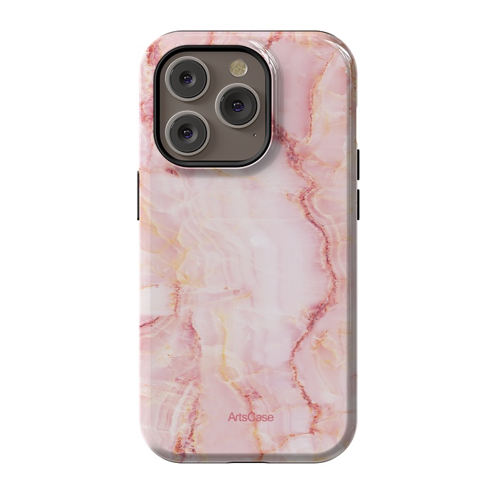 iPhone 14 Pro StrongFit Pink Salt Flats by ArtsCase