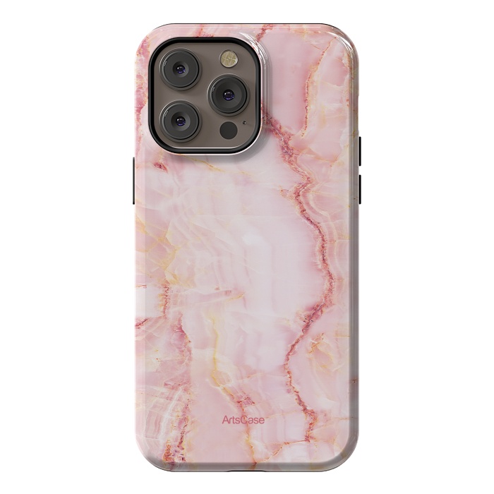 iPhone 14 Pro max StrongFit Pink Salt Flats by ArtsCase