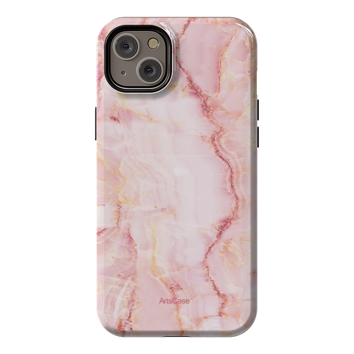 iPhone 14 Plus StrongFit Pink Salt Flats by ArtsCase