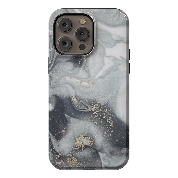 iPhone 14 Pro max StrongFit Style Incorporates the Swirls of Marble by ArtsCase