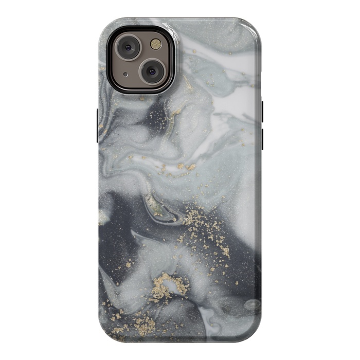 iPhone 14 Plus StrongFit Style Incorporates the Swirls of Marble by ArtsCase